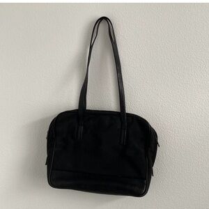 Tumi Black Shoulder Laptop Bag